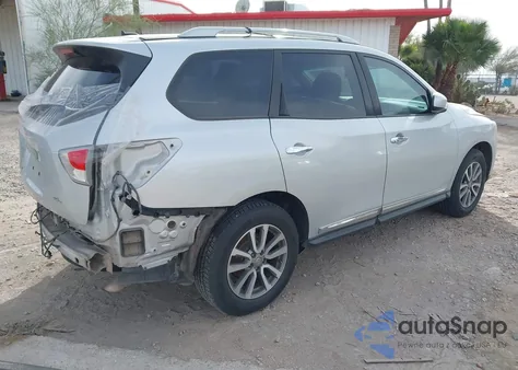 2013 Nissan Pathfinder Sl из США, поврежденный, VIN 5N1AR2MN5DC609063